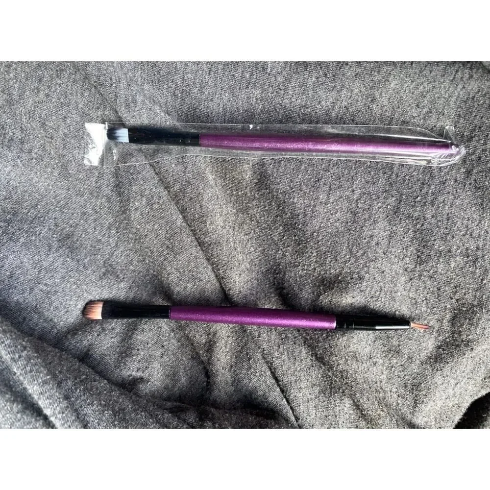 20 Pieces Purple Proffesional Cosmetics For Face Makeup Brushes Set